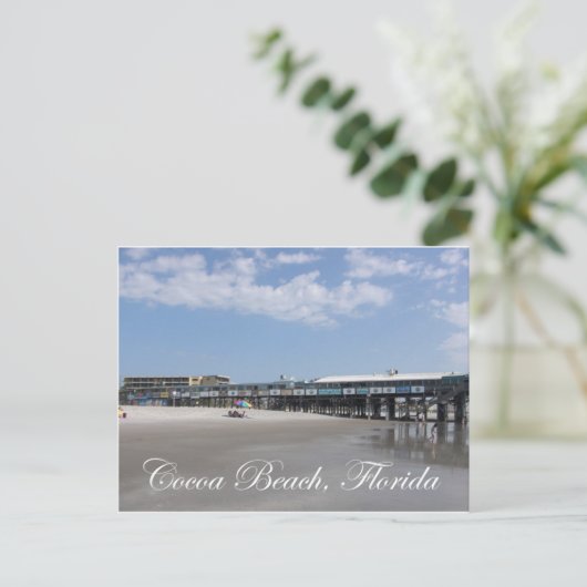 Kakaostrand Postkarte (Stehend Vorderseite)