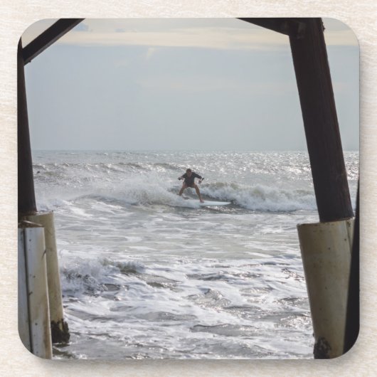 Kakaosurfen Getränkeuntersetzer (Vorderseite)