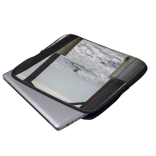 Kakaosurfen Laptopschutzhülle (Vorne Knopf)