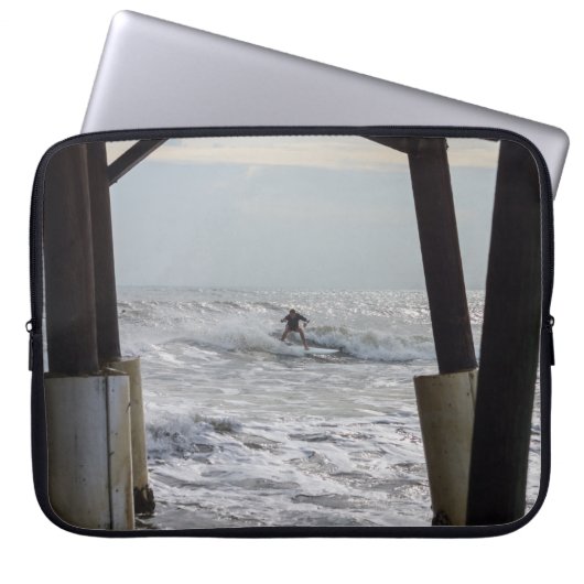 Kakaosurfen Laptopschutzhülle (Vorderseite)
