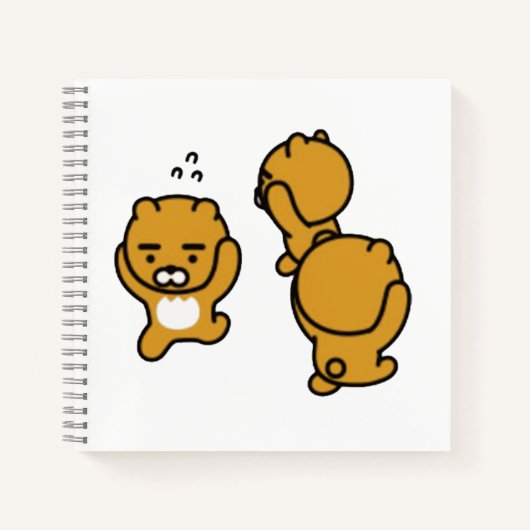 Kakaotalk Freunde (Zzz) Notizblock (Vorderseite)