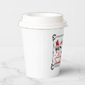 Kakaowarme Weihnachtsworte Pappbecher (Rechts)