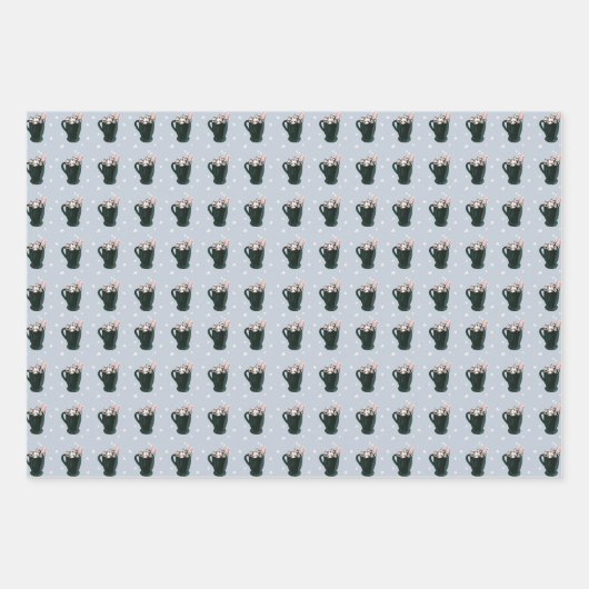 Kakaowrapping-Set Geschenkpapier Set (Vorderseite)