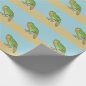 Kakapo-Abbildung Geschenkpapier (Ecke)