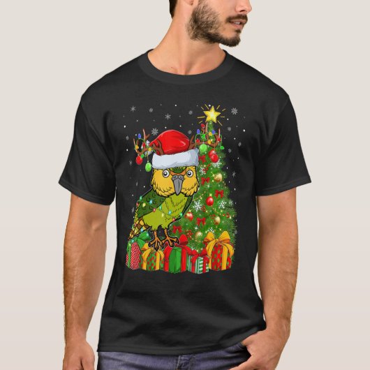 Kakapo Bird   Xmas Holiday Santa Kakapo Christmas  T-Shirt (Vorderseite)