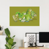 Kakapo Chick Creche Poster (Heimbüro)