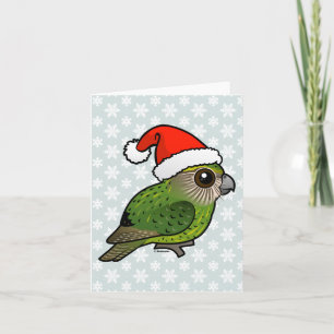 Kakapo Claus Feiertagskarte