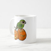 Kakapo Halloween Kaffeetasse (Vorderseite Links)