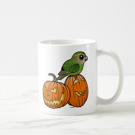 Kakapo Halloween Kaffeetasse (Rechts)