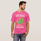 Kakapo Haustiere und lese feinen Papagei T-Shirt (Vorne ganz)