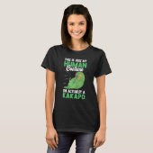 Kakapo Kostüm Neuseeländischer Parrot Kakapo T-Shirt (Vorne ganz)