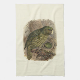 Kakapo-Küchenhandtuch Handtuch