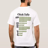 Kakapo-Küken-Zählung 2009 T-Shirt (Rückseite)