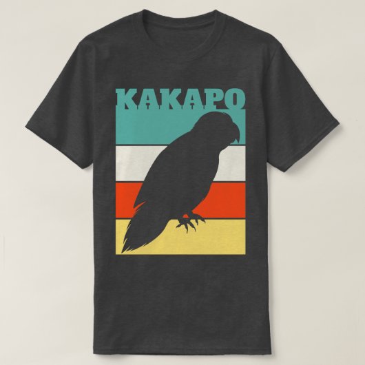 Kakapo Retro T-Shirt (Design vorne)