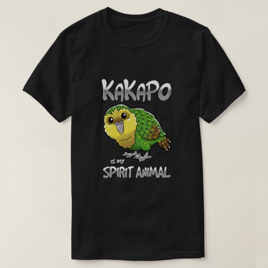 Kakapo Spirit T-Shirt (Design vorne)