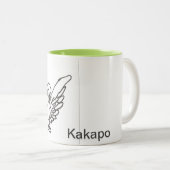 Kakapo-Tasse - Nz-Vogel Zweifarbige Tasse (VorderseiteRechts)