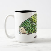 Kakapo-Tasse Zweifarbige Tasse (Links)