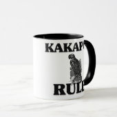 KAKAPOS Regel! Tasse (VorderseiteRechts)