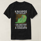Kakapos sind phantastischer Papagei aus Neuseeland T-Shirt (Design vorne)