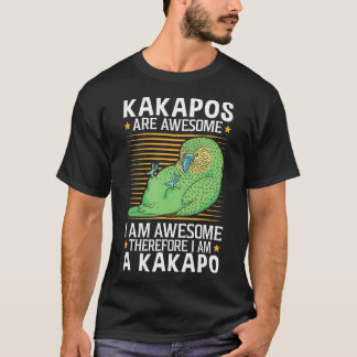 Kakapos sind phantastischer Papagei aus Neuseeland T-Shirt