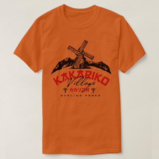 Kakariko Village T-Shirt (Design vorne)
