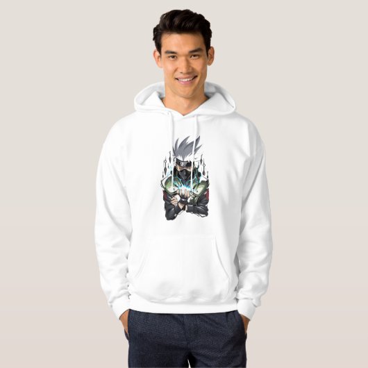 Kakashi Amoled Anime Fashion Men Hoodie (Vorne ganz)