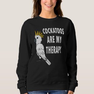 Kakatoos als Niedliches Parakeet Exotisches Tier Sweatshirt