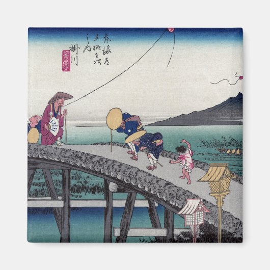 Kakegawa, Ando Hiroshige Magnet (Vorne)