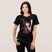 Kakegurui-yumiko jabami Tri-Blend shirt (Vorderseite voll)