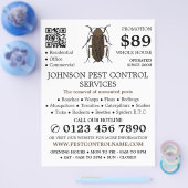 Kakerdesign, Schädlingswerbung für die Kontrolle Flyer (Einzeln)