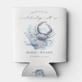 Kakerkorallenheirat mit verunreinigtem Unterwasser Dosenkühler (Rückseite)