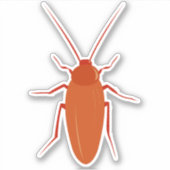 Kakerlake Aufkleber (Vorderseite)