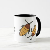 Kakerlake Tasse (VorderseiteRechts)