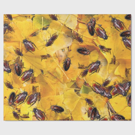Kakerlaken Geschenkpapier (Flach)