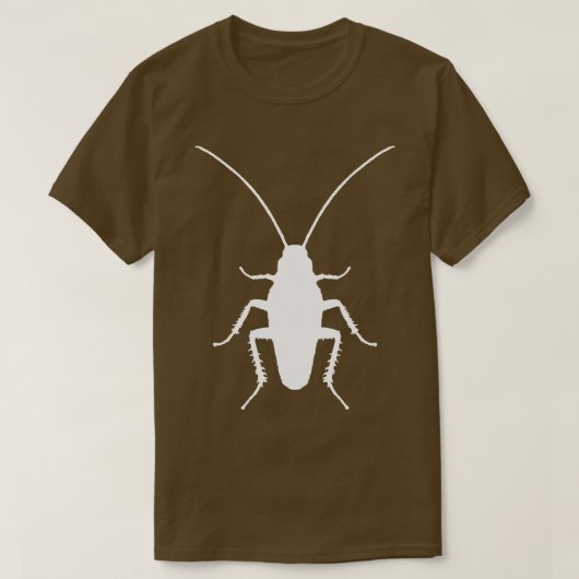 Kakerlaken-Insekt-Entomologe T-Shirt (Design vorne)