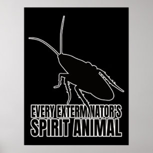 Kakerlaken Kakerlake - Entomologie Geek Poster