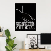 Kakerlaken Kakerlake - Entomologie Geek Poster (Heimbüro)