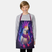 Kaketoe Kookschort – Vrolijk in de Keuken Schürze (Getragen)