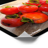 Kaki-Frucht Poster (Ecke)