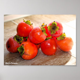 Kaki-Frucht Poster
