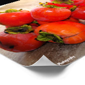 Kaki-Frucht Poster (Ecke)