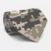 Kakifarbige Art Stern-Schablone-Vintager Krawatte (Gerollt)