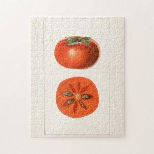 Kakis Aquarellmalerei Puzzle