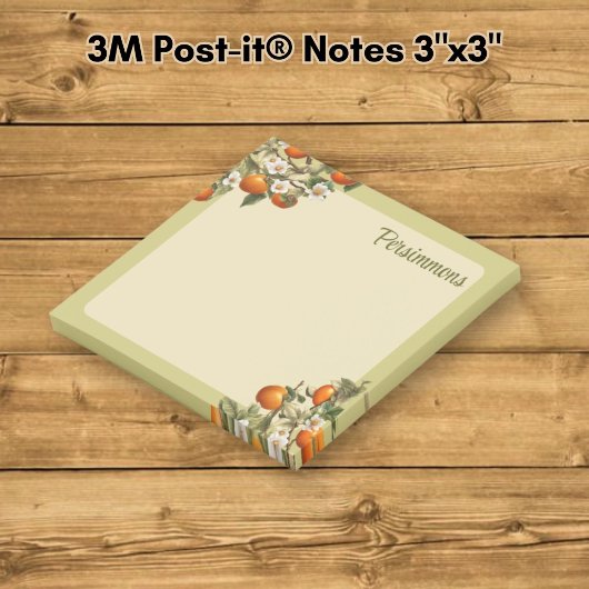 Kakis Post-it Klebezettel
