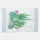 Kakteen, Aquarell Geschirrtuch (Horizontal)