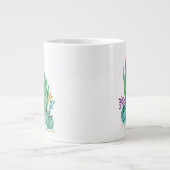 Kakteen, Aquarell Jumbo-Tasse (Vorderseite)