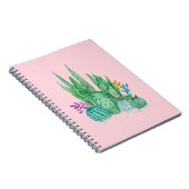 Kakteen, Aquarell Notizblock (Rechte Seite)