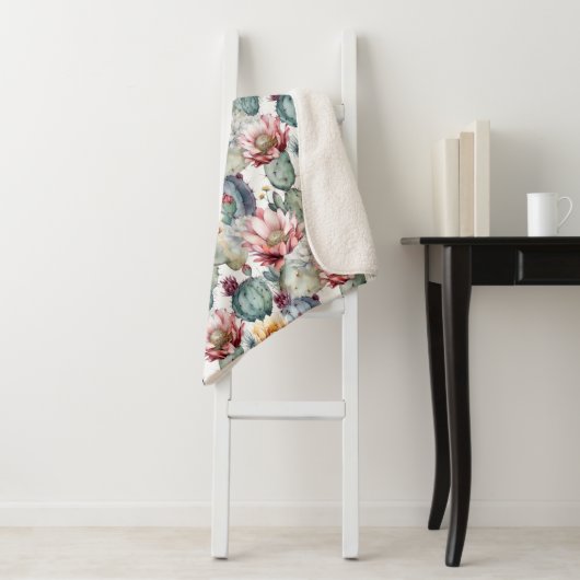 Kakteen blühende Sukkulente Sherpadecke (Beispiel)