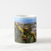 Kakteen, Blüten, Big Bend Kaffeetasse (Mittel)
