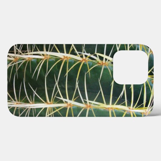 Kakteen botanischer Grüner Case-Mate iPhone Hülle (Rückseite (Horizontal))